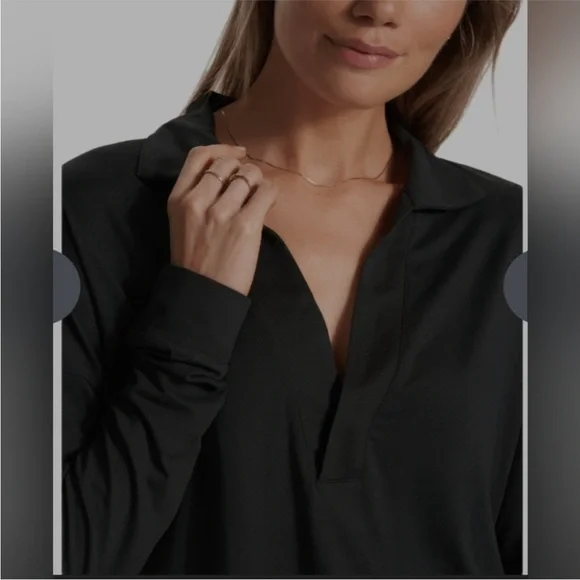 Vuori Lux Intentions Women's Jumpsuit in Black, XS - Picture 4 of 7